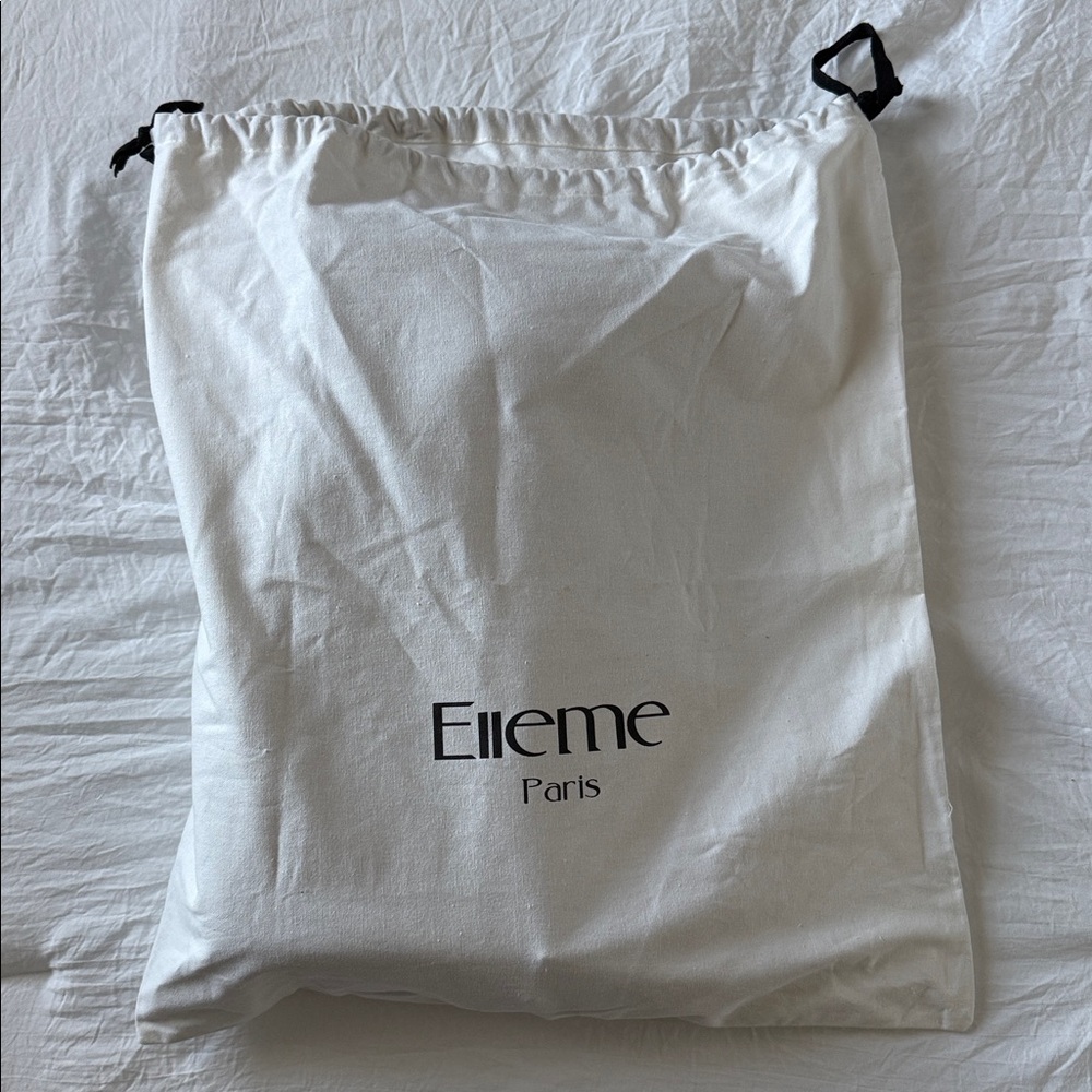 Elleme Trousse Cognac Suede Shoulder Bag - Picture 6 of 10